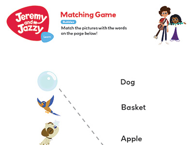 Bubbles Matching Game