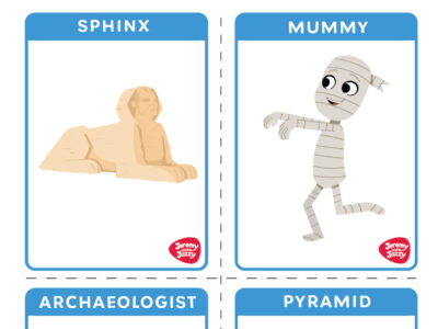 Mummy Rap Flash Cards