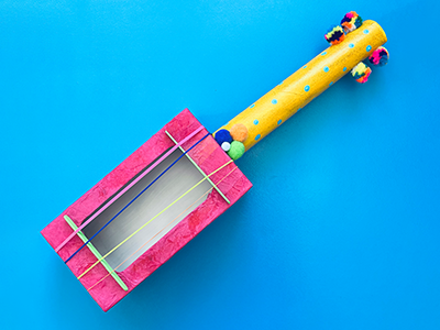 Tissue Box Ukulele