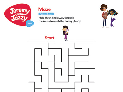 Pajama Dance Maze