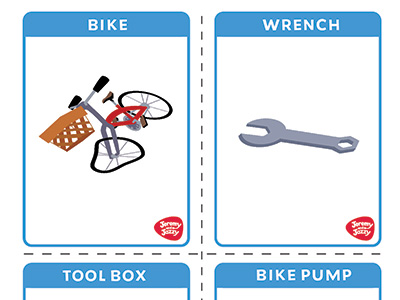 Trash and Treasure flash cards